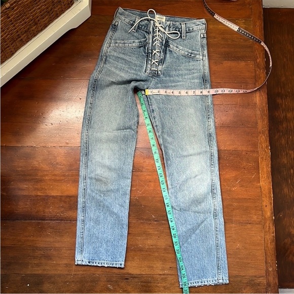Like New Citizens of Humanity Gemma Lace Up Jeans - Picture 8 of 13